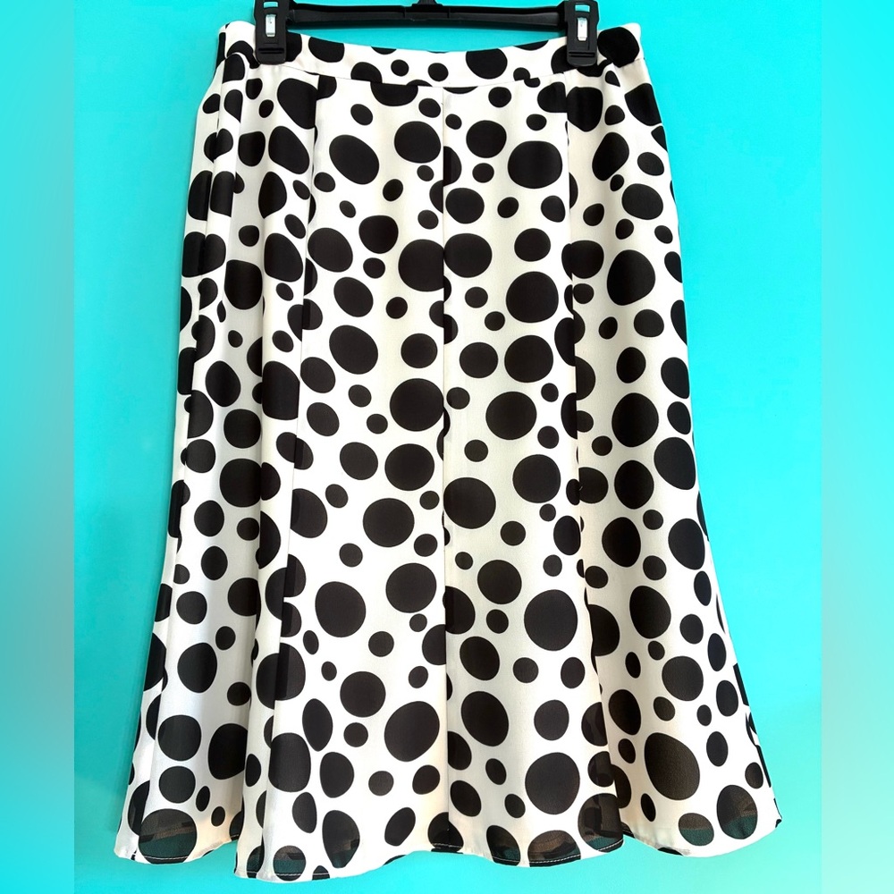 Casper Polka- Dot Elegant Skirt - Picture 14 of 15